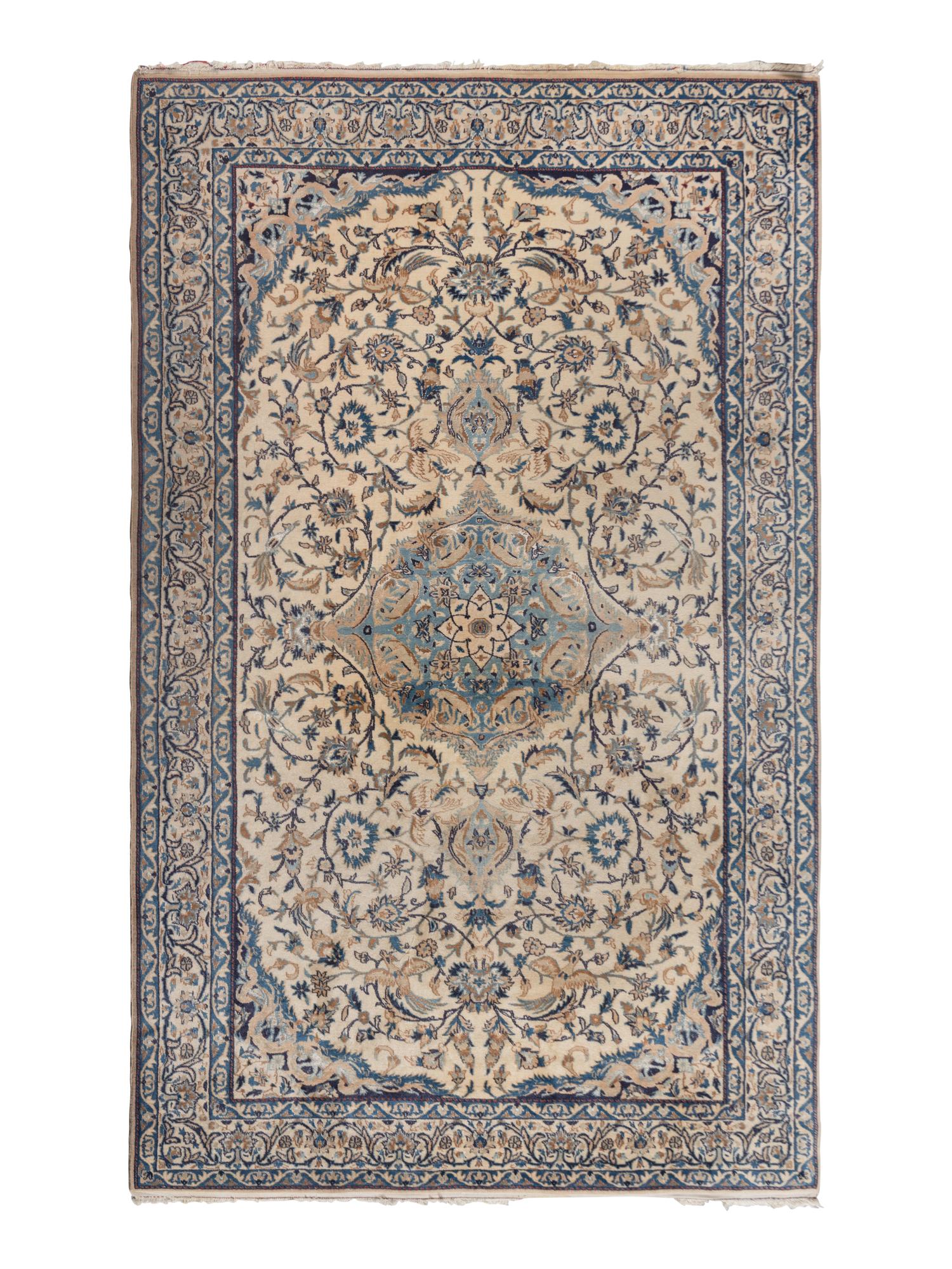 A Nain Wool Rug