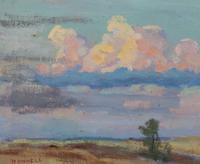 Carson Donnell, (American, 1885-1969), Landscape
