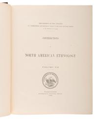 [NATIVE AMERICANA - ETHNOLOGY]. A group of Ethnology works, including Dakota-English Dictionary.