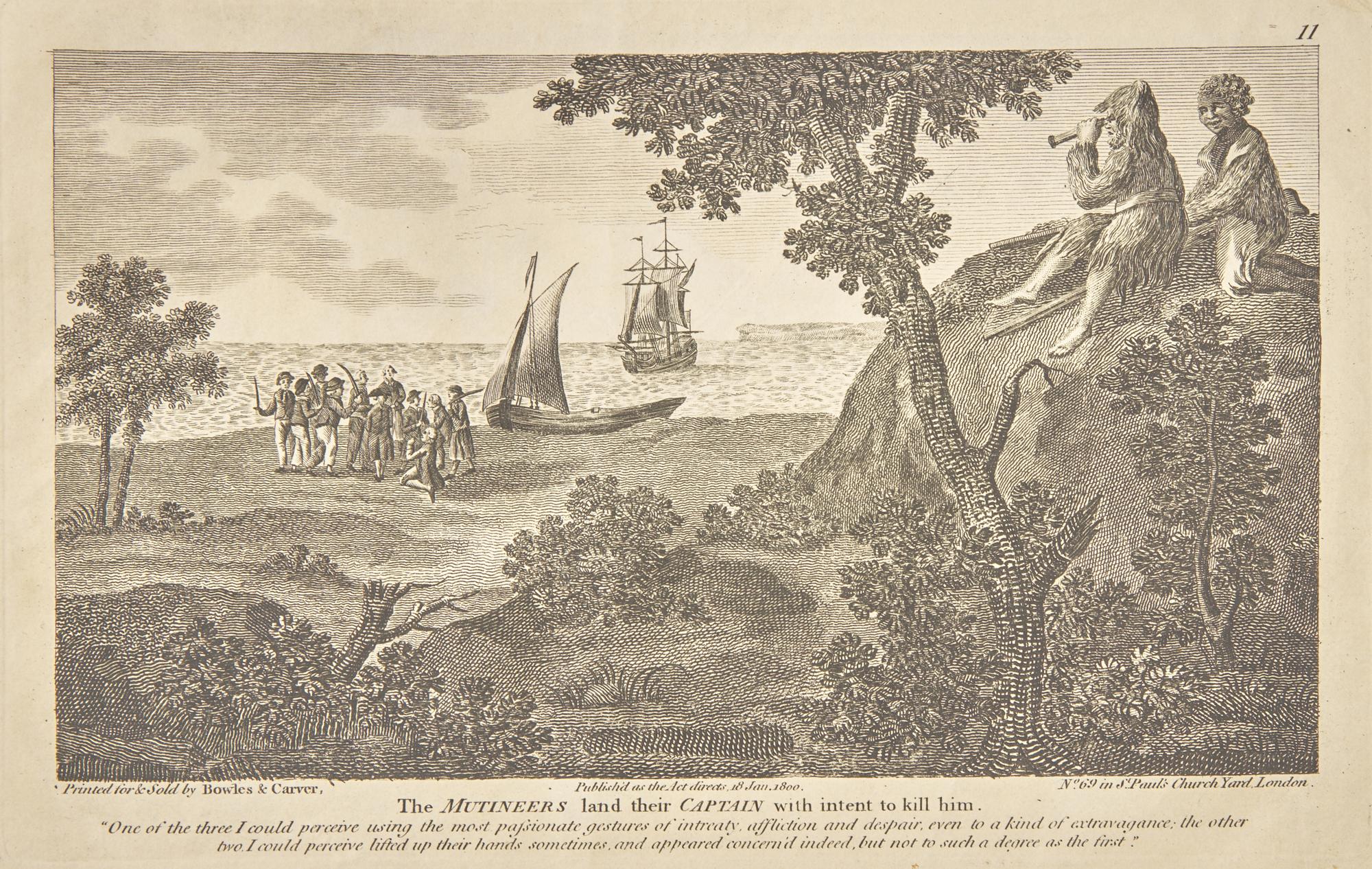 [Prints] [Defoe, Daniel] Twelve Prints, representing the Surprising Events in the Life and Adventures of Robinson Crusoe