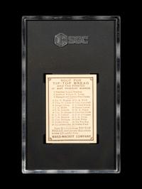 A 1910 Tip Top Bread Vin Campbell Baseball Card (SGC 5 EX)