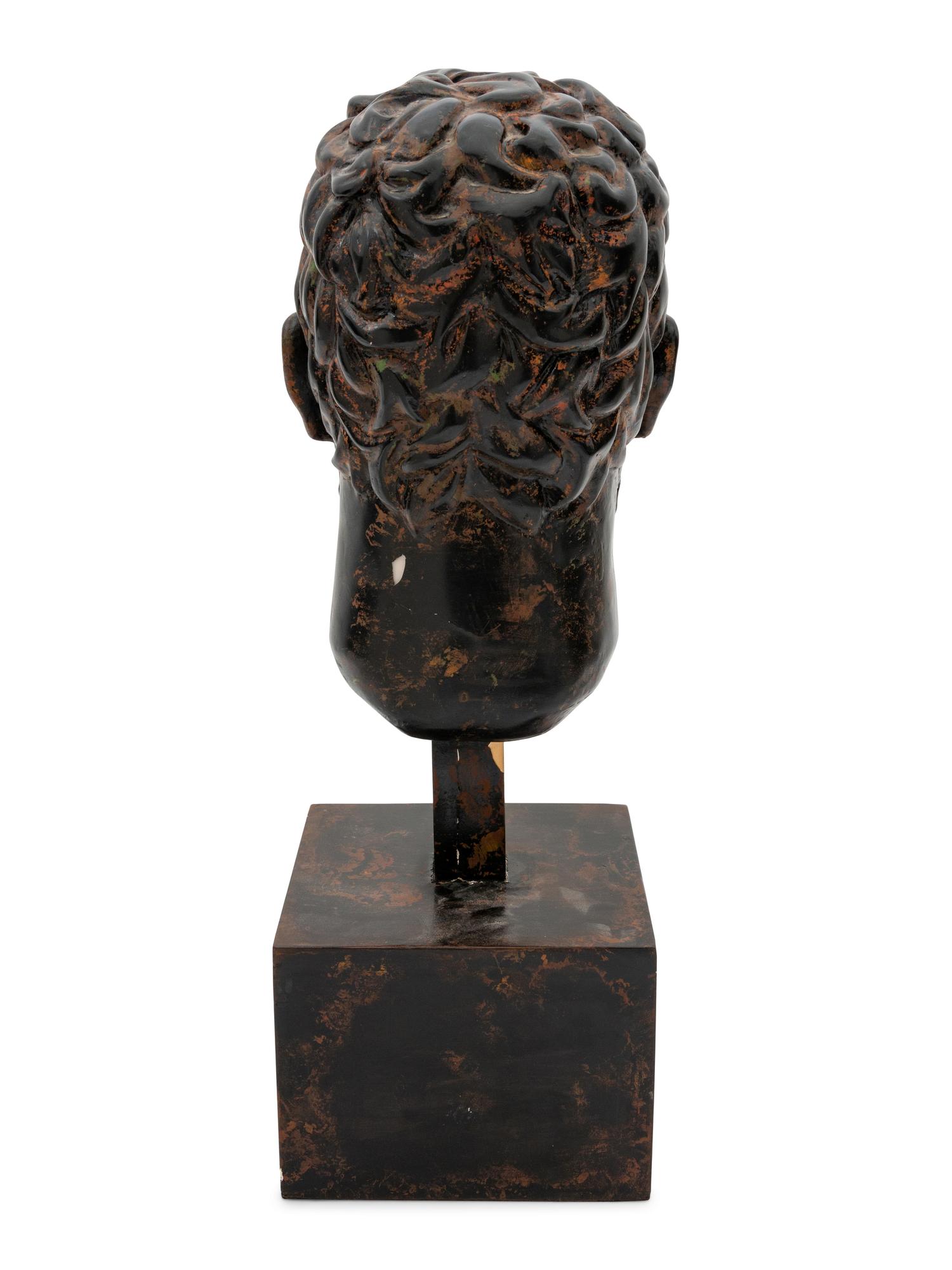A Resin Theatre Bust