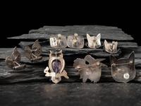 Taxco Sterling Silver Animal Jewelry