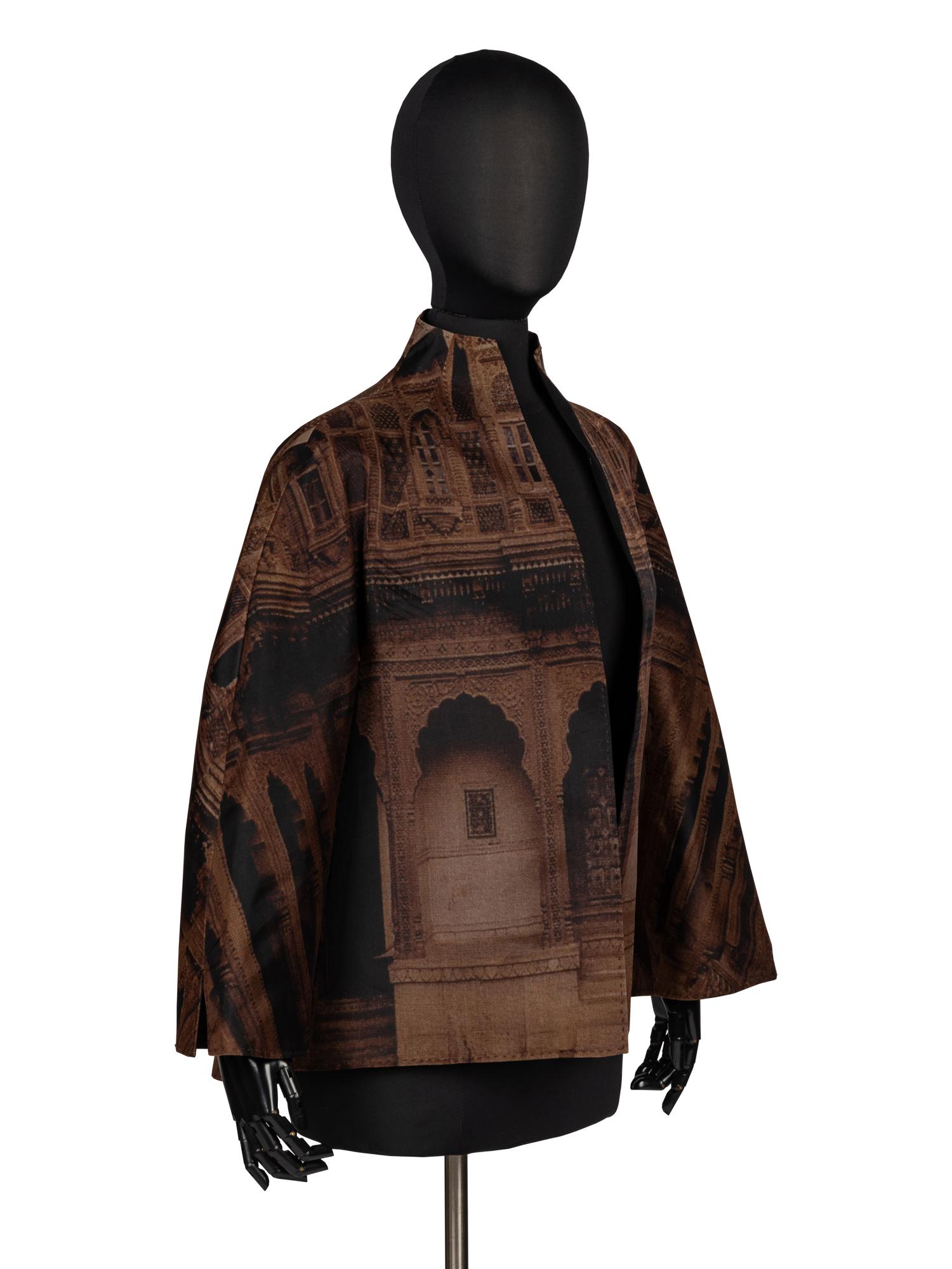 Ralph Rucci, Printed Silk Jacket