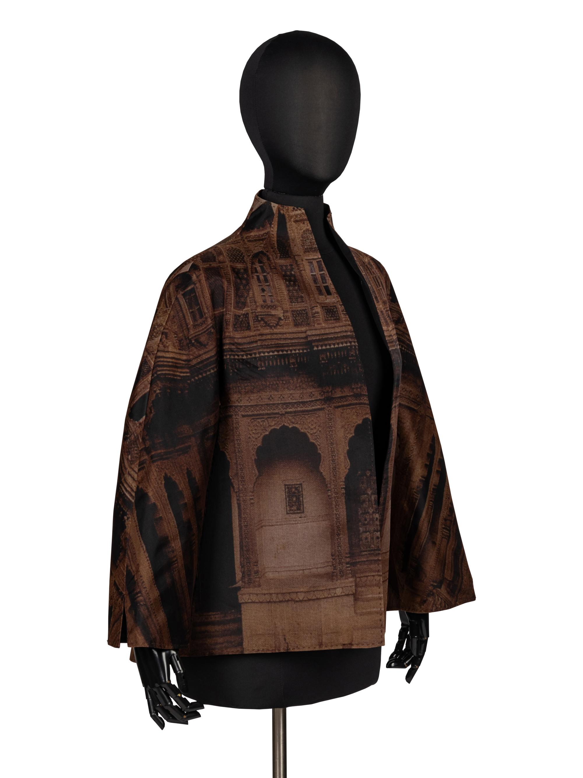 Ralph Rucci, Printed Silk Jacket