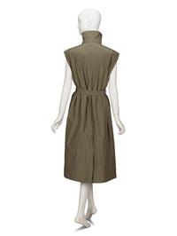Brunello Cucinelli, Army Green Long Gilet
