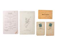 [EARLY PHOTOGRAPHY]. A group of 19 daguerreotypes, ambrotypes, tintypes, and CDVs featuring women, a family, and couples, highlighted by half plate daguerreotype of a young couple.