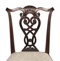 A George III Solid Mahogany Side Chair