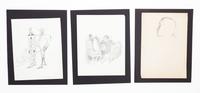 Theodor Haas, (German, 1861–1933), A Group of Three German Expressionist Drawings