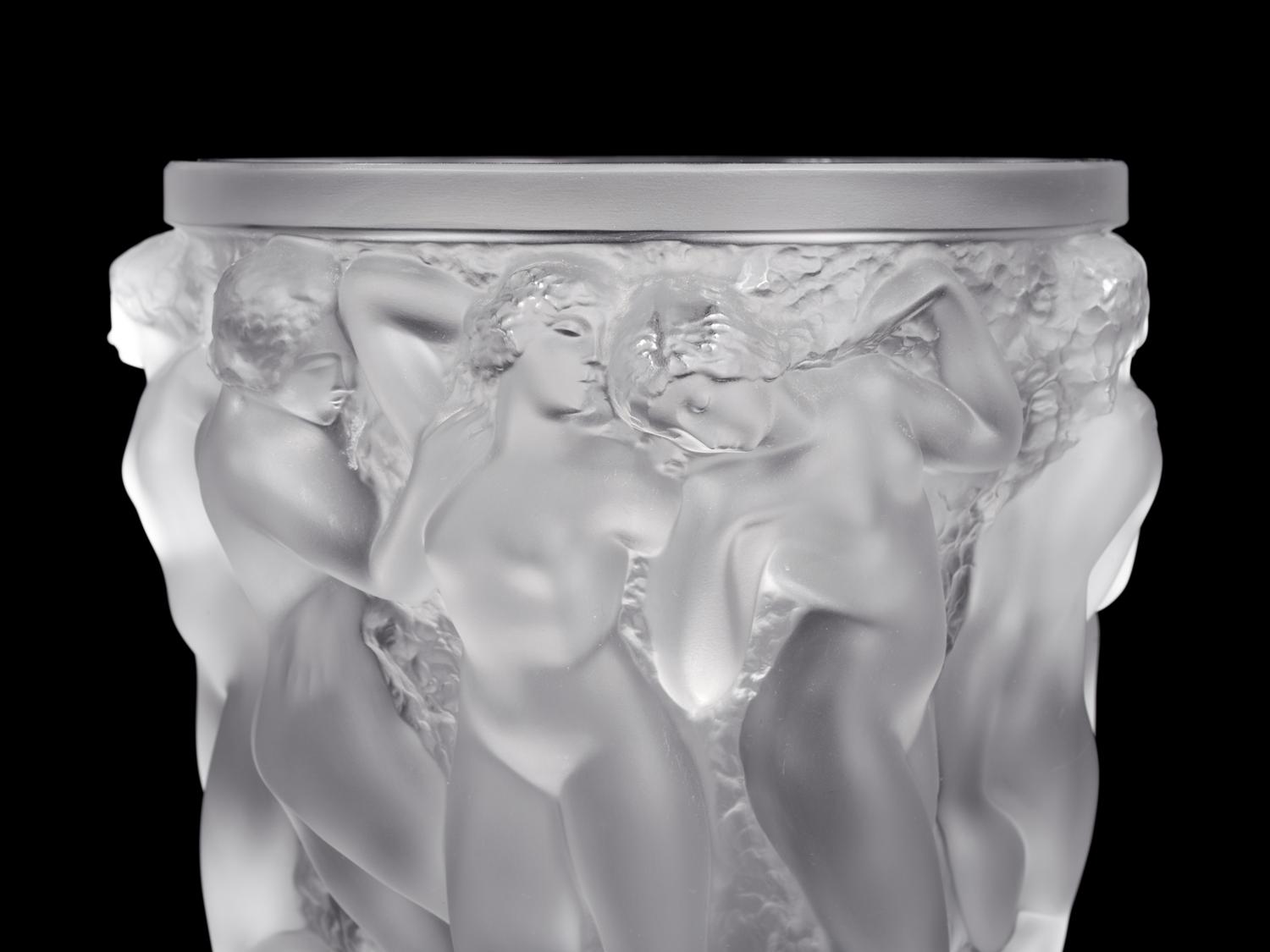 A Lalique Bacchantes Vase