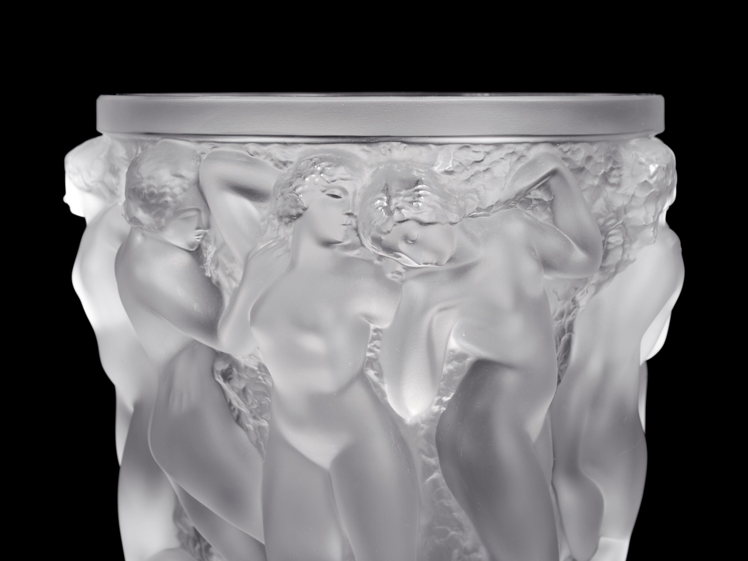 A Lalique Bacchantes Vase