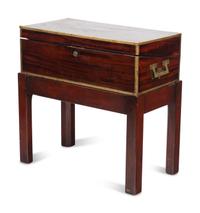 A Regency Writing Slope on a Later Stand