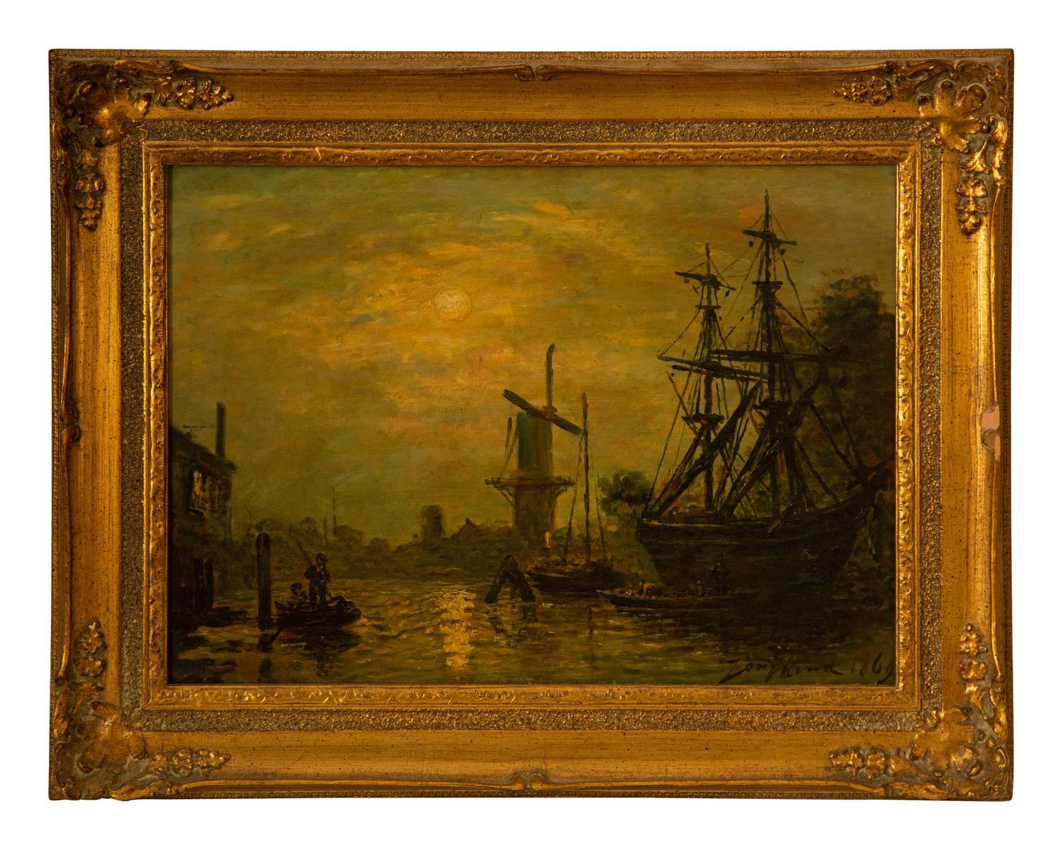 Ships in Harbor