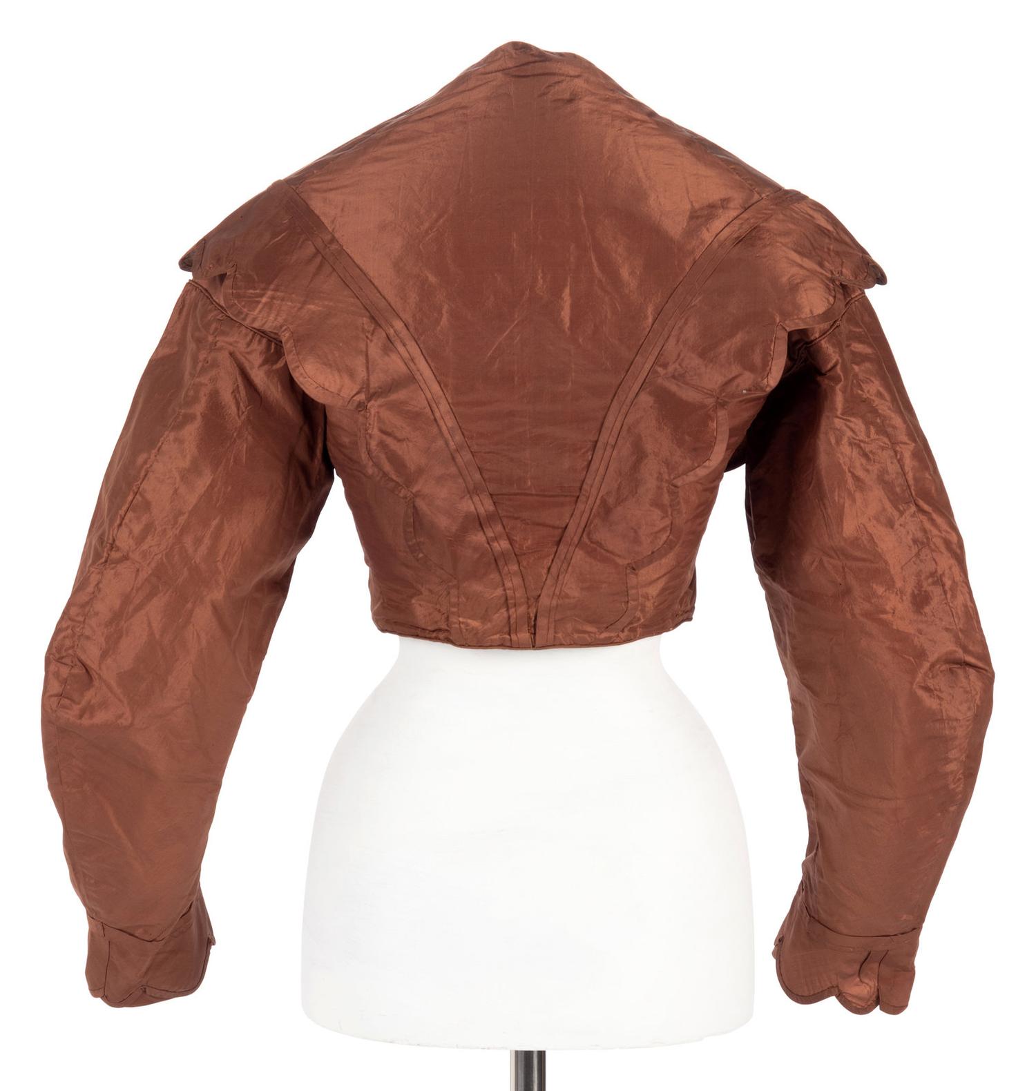 Two Silk Evening Bodices, 1860s