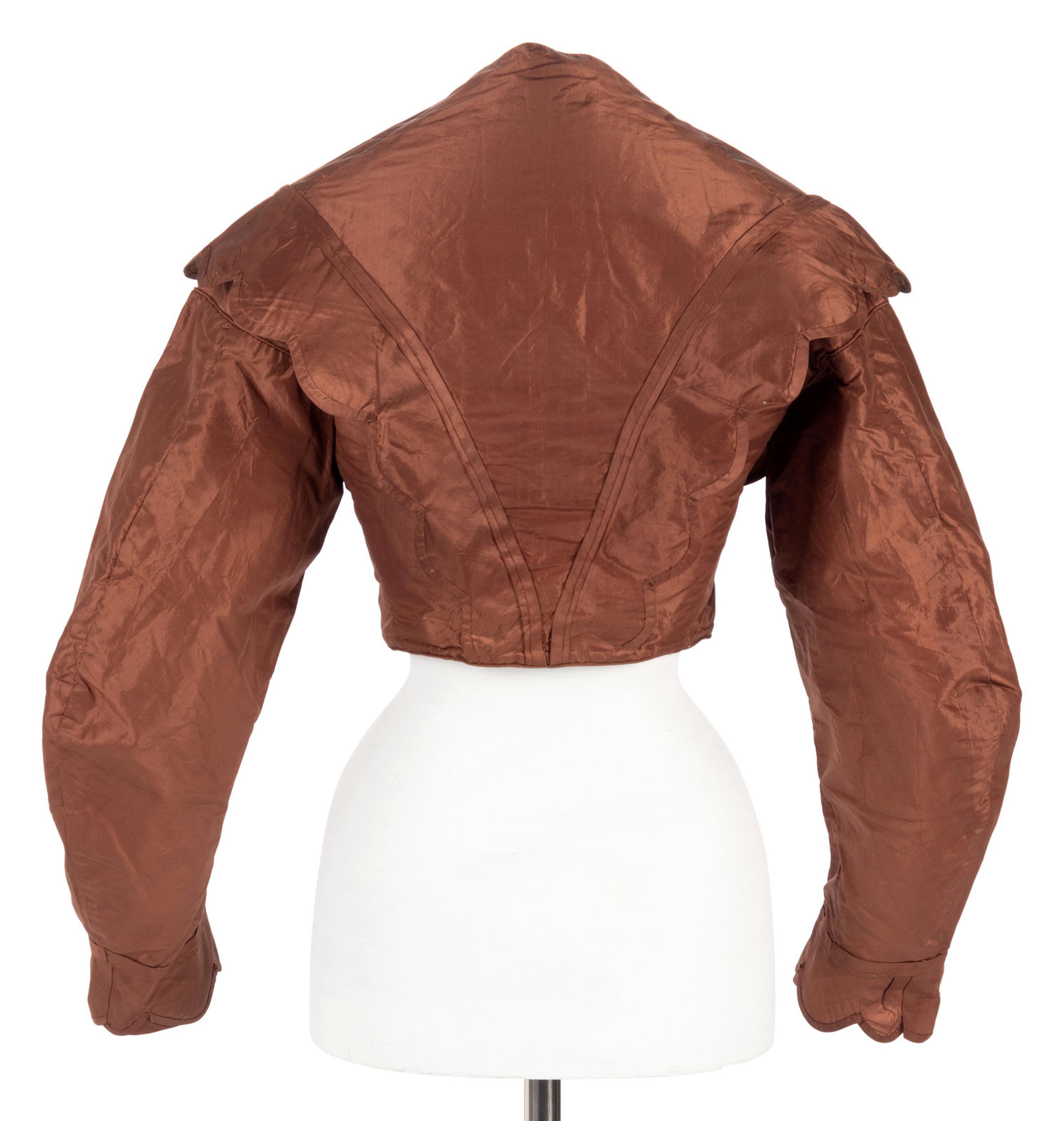 Two Silk Evening Bodices, 1860s
