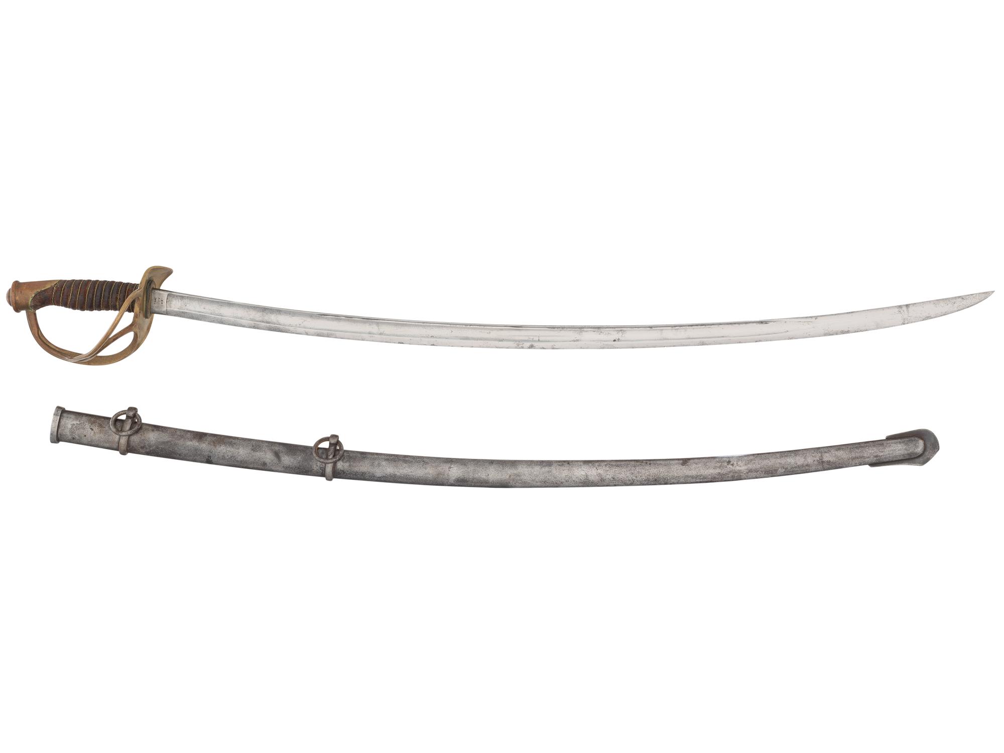 [CIVIL WAR]. A collection of items identified to General James Lyman Van Buren, incl. US Model 1860 Light Cavalry saber, buff saber belt, shoulder straps, insignia, and photographs.