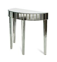 A Mirror-Veneered Console Table