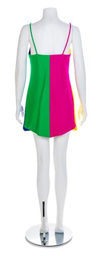 Atelier Versace Yellow Jacket with Shift Dress, 1990s No size label