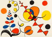 Alexander Calder, (American, 1898-1976), Untitled (from La Memoire Elementaire, 1976