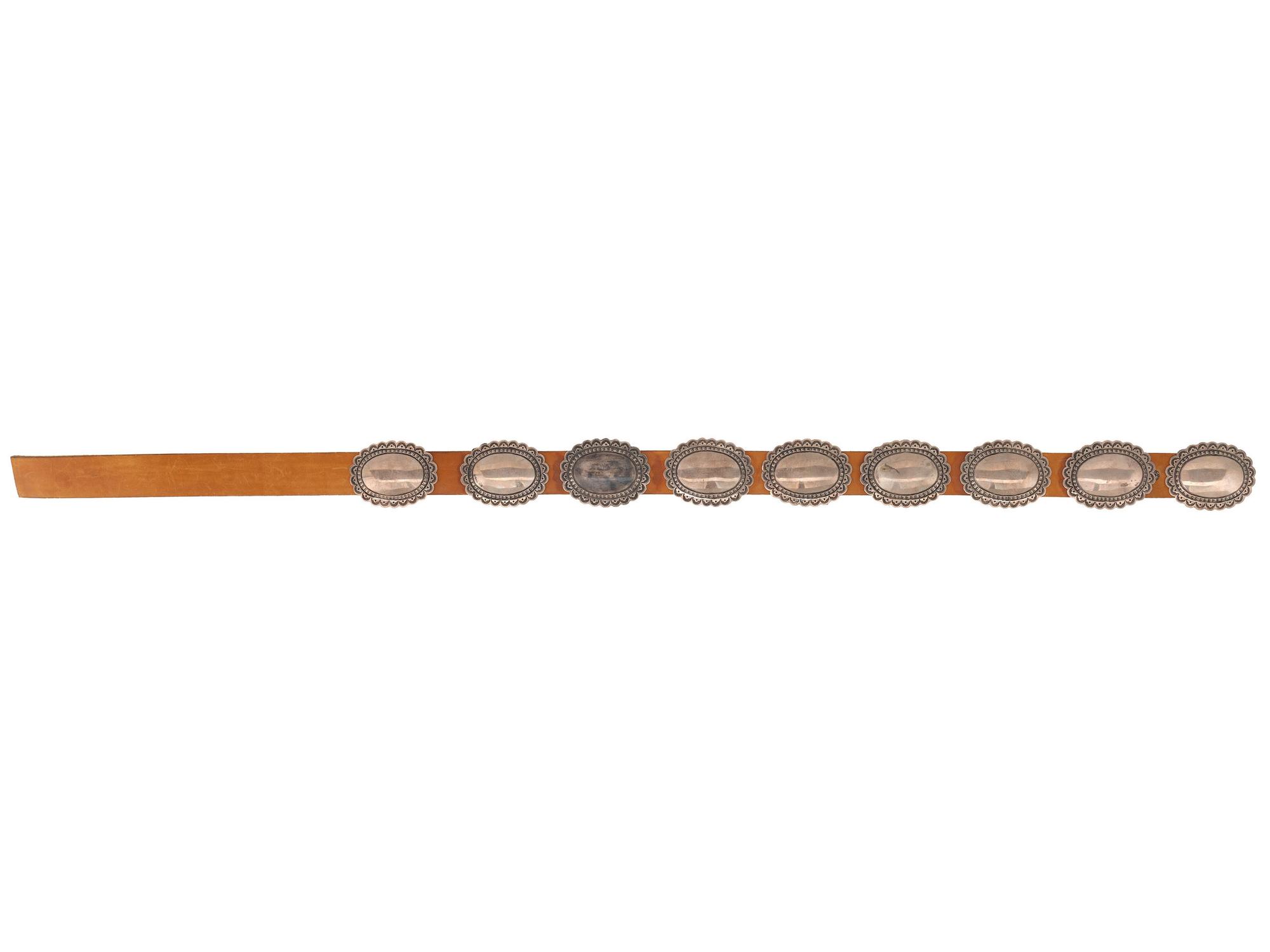 Silver Concha Belt