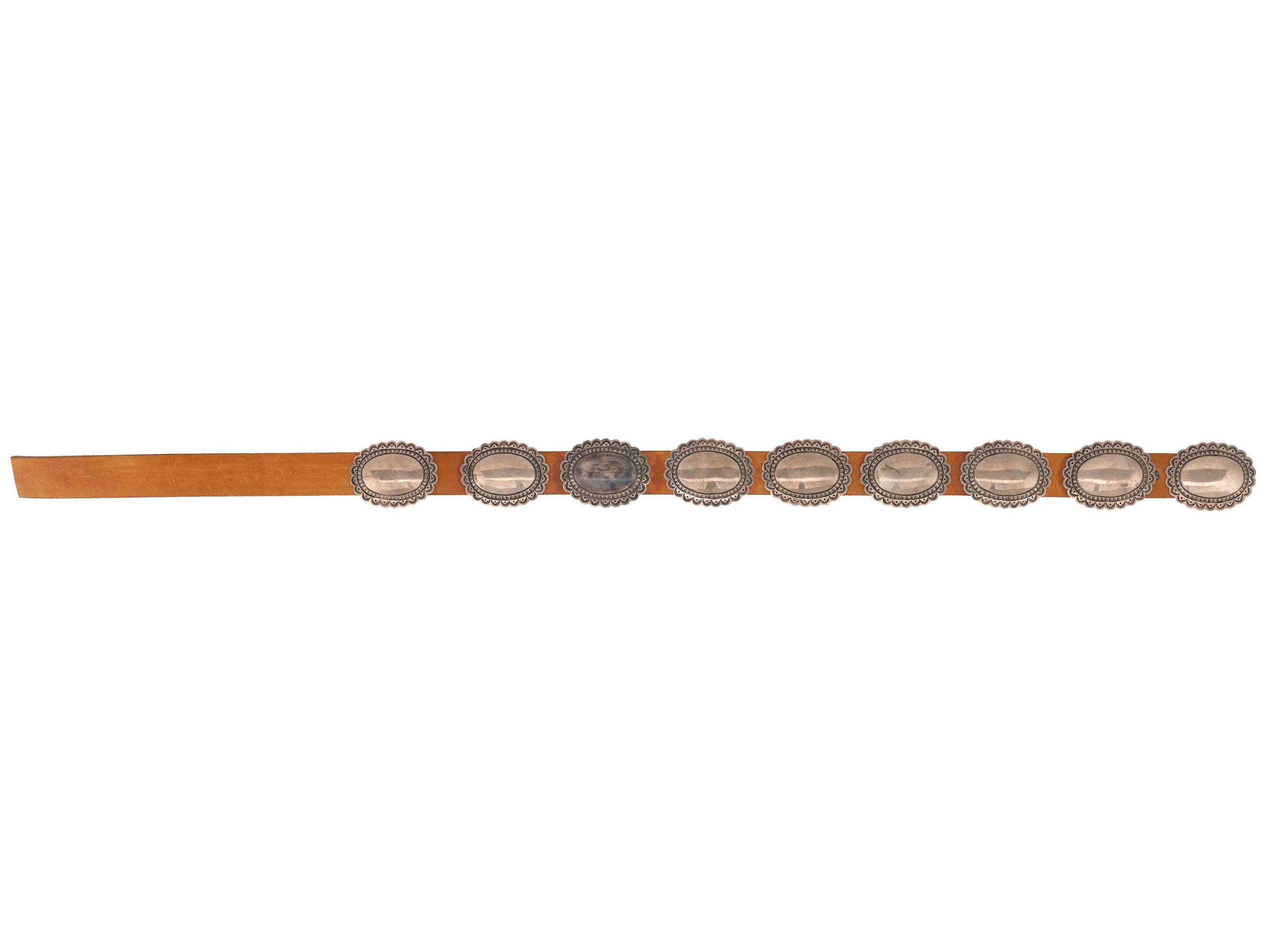 Silver Concha Belt