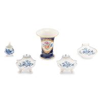 Five Meissen Porcelain Table Articles