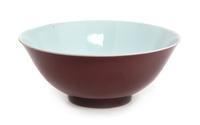 A Copper Red Glazed Porcelain Bowl Diameter 7 3/4 inches. — QIANLONG PERIOD (1735-1796)