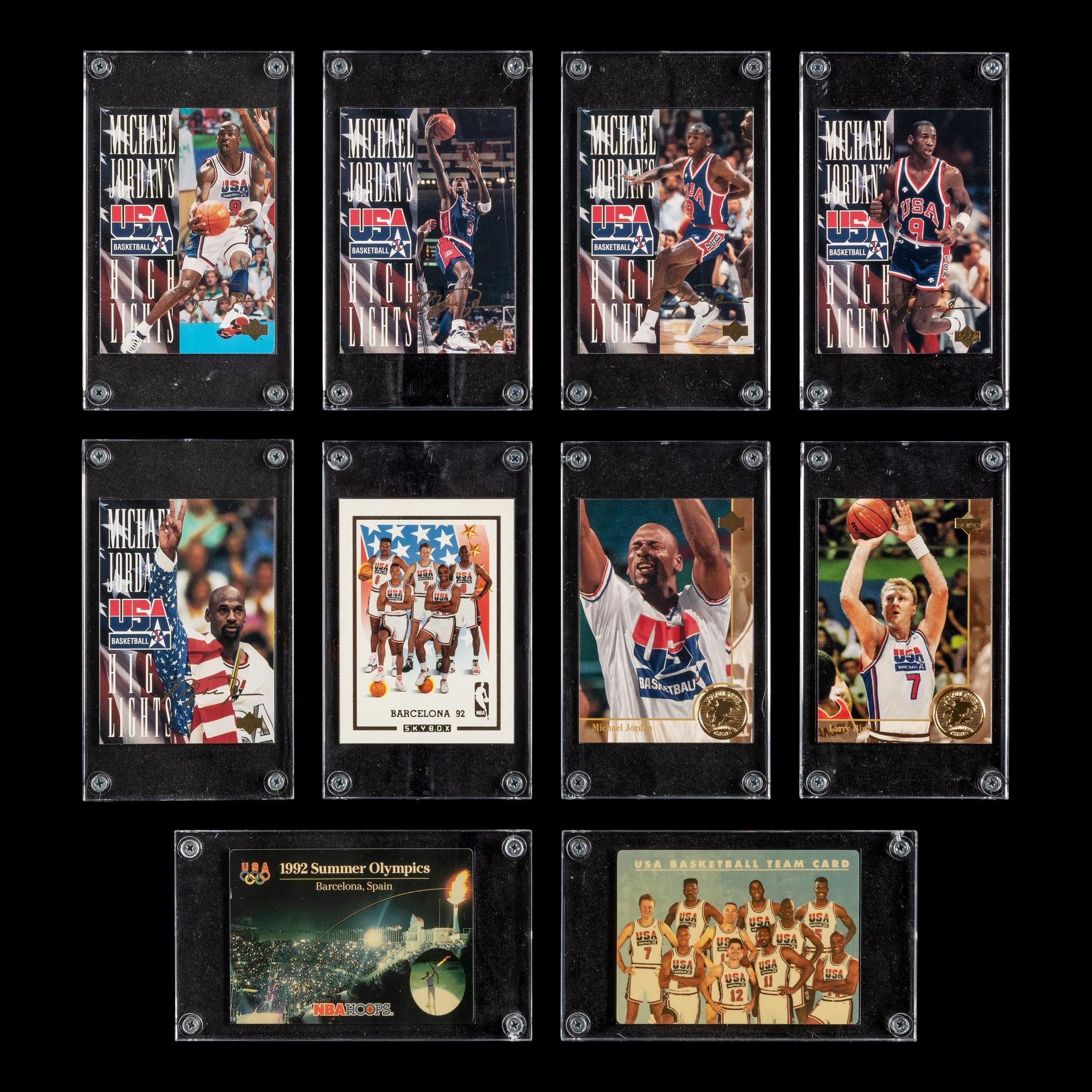 A Large Collection of Assorted Michael Jordan Basketball Cards
