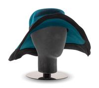 12 Assorted Hats and a Pair of Feathered Cuffs, 1970-2000s