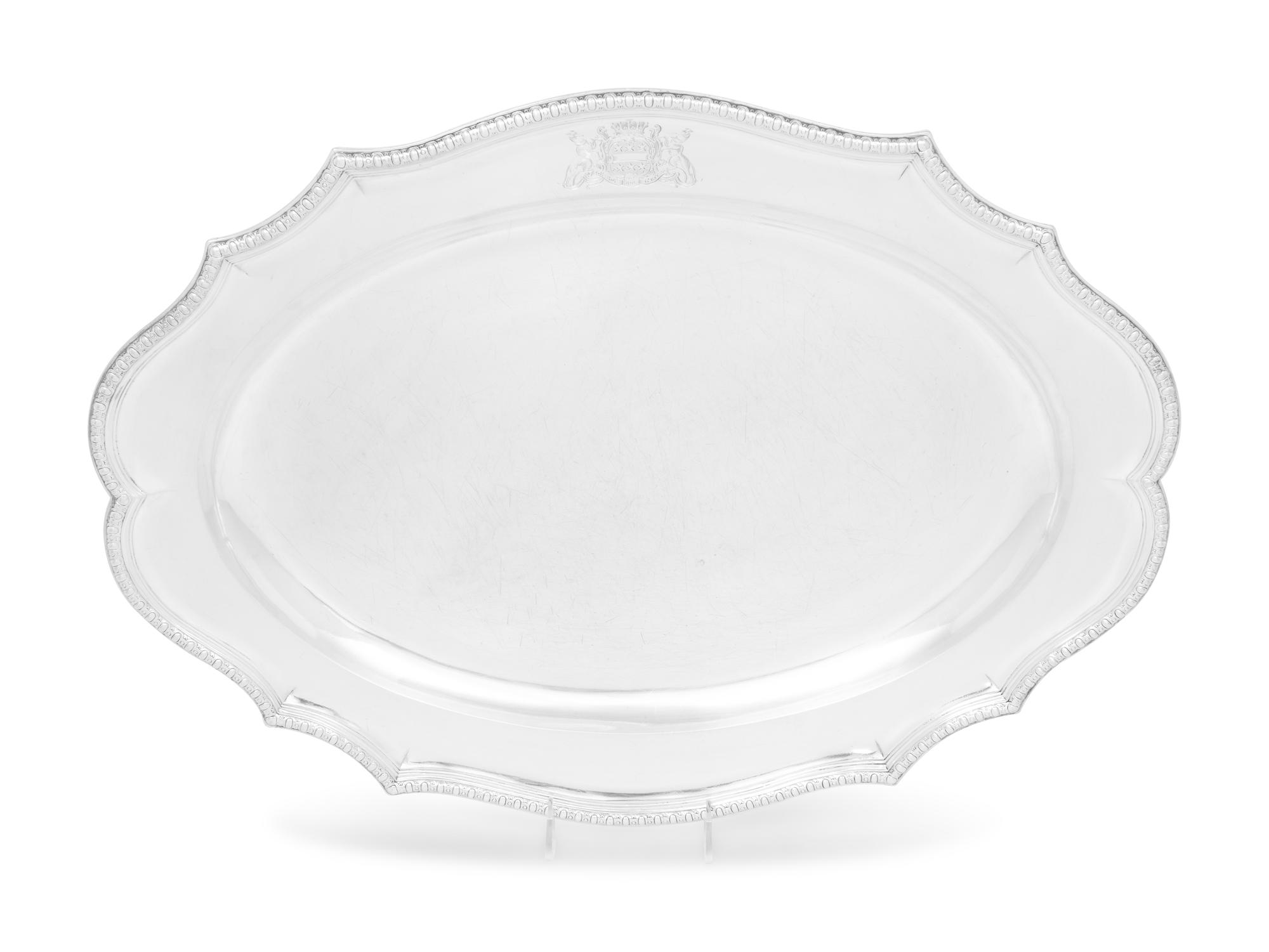 A George III Silver Meat Platter