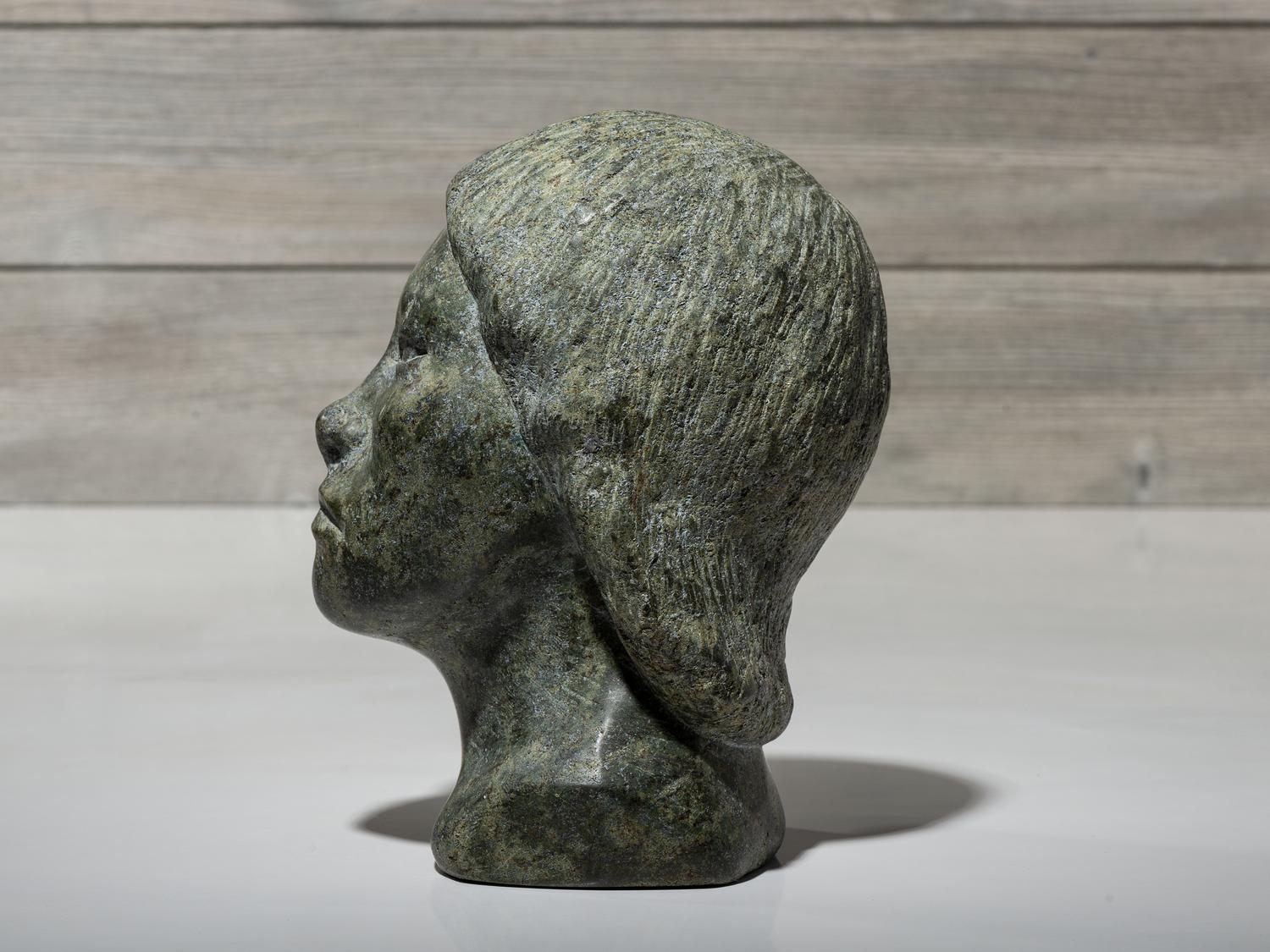 untitled, stone bust