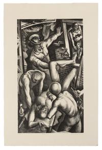 A pair of prints ( Credo 1 - Rescue; Credo 2 - Resurrection )
