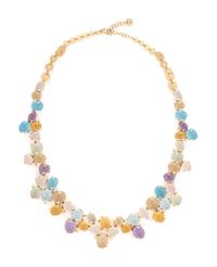 MULTIGEM AND DIAMOND NECKLACE