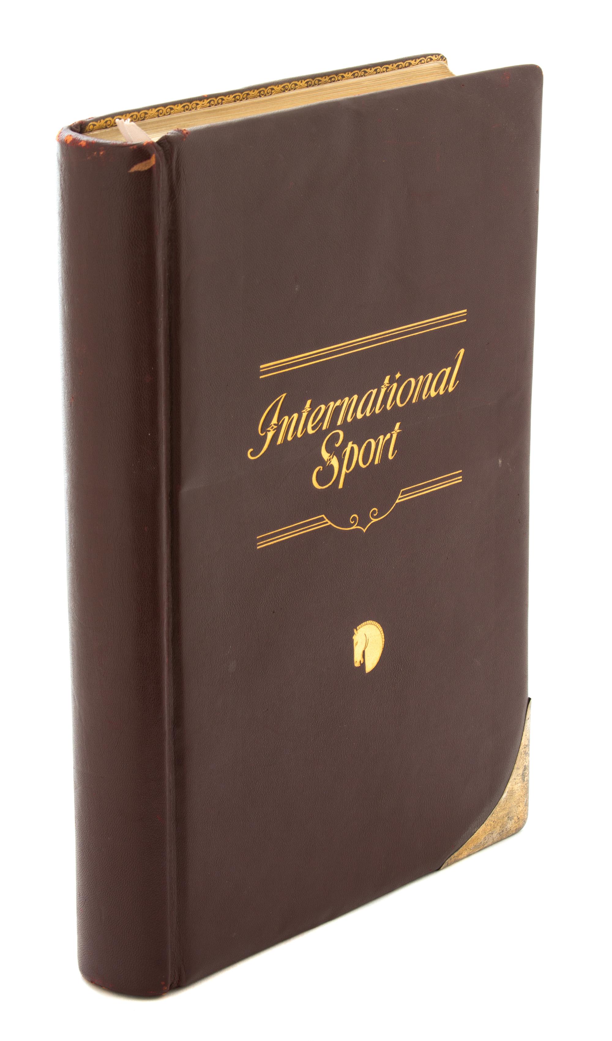 STOCK, Alphons. International Sport.