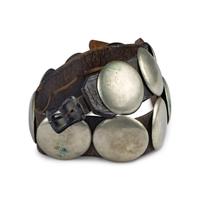 Northern Plains German Silver Concha Belt