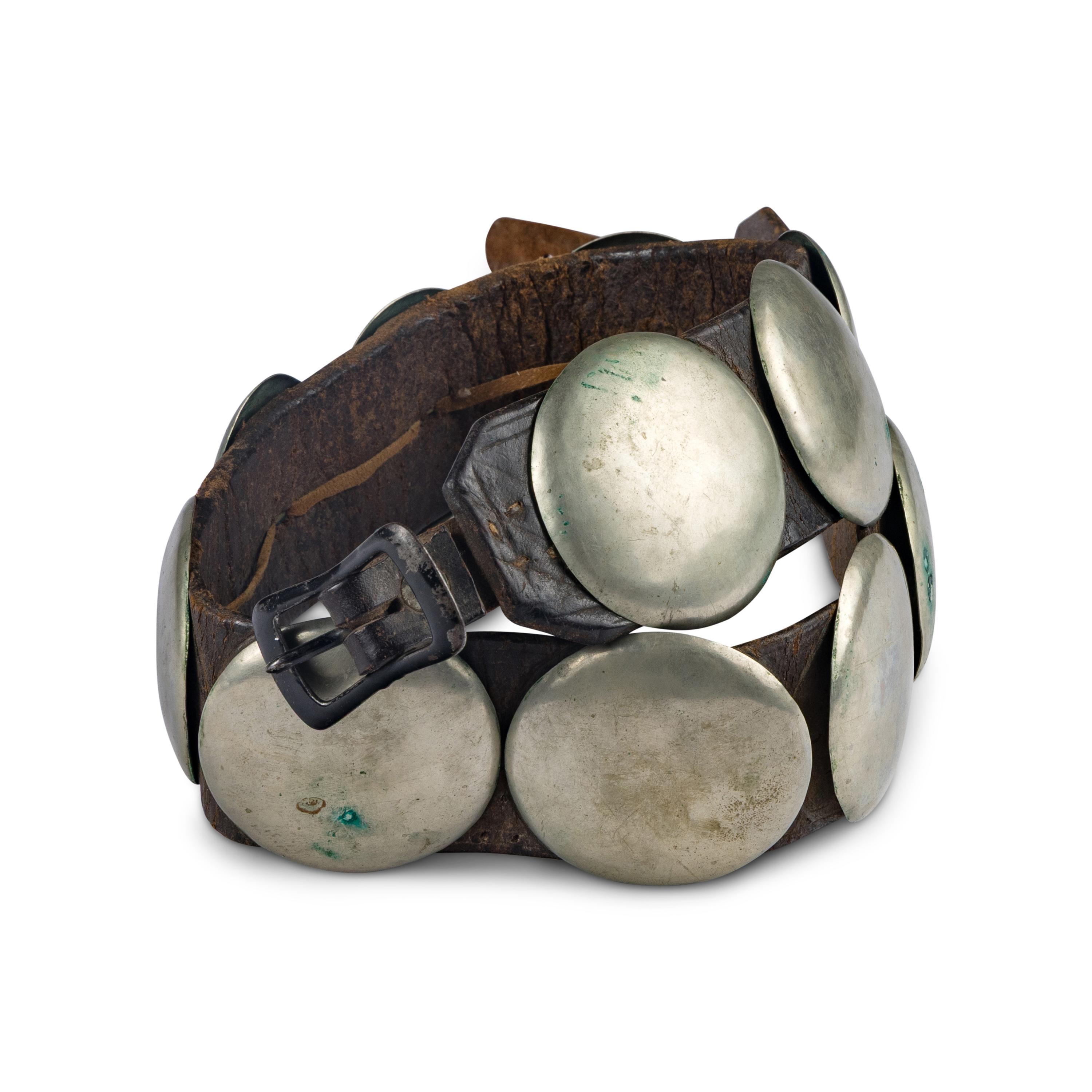 Northern Plains German Silver Concha Belt