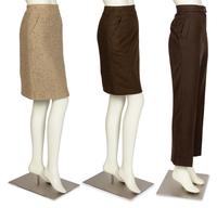 Three Chanel Items: Two Skirts, One Pants, 1999
