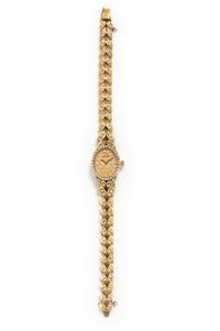 CONCORD, 18K YELLOW GOLD AND DIAMOND WRISTWATCH