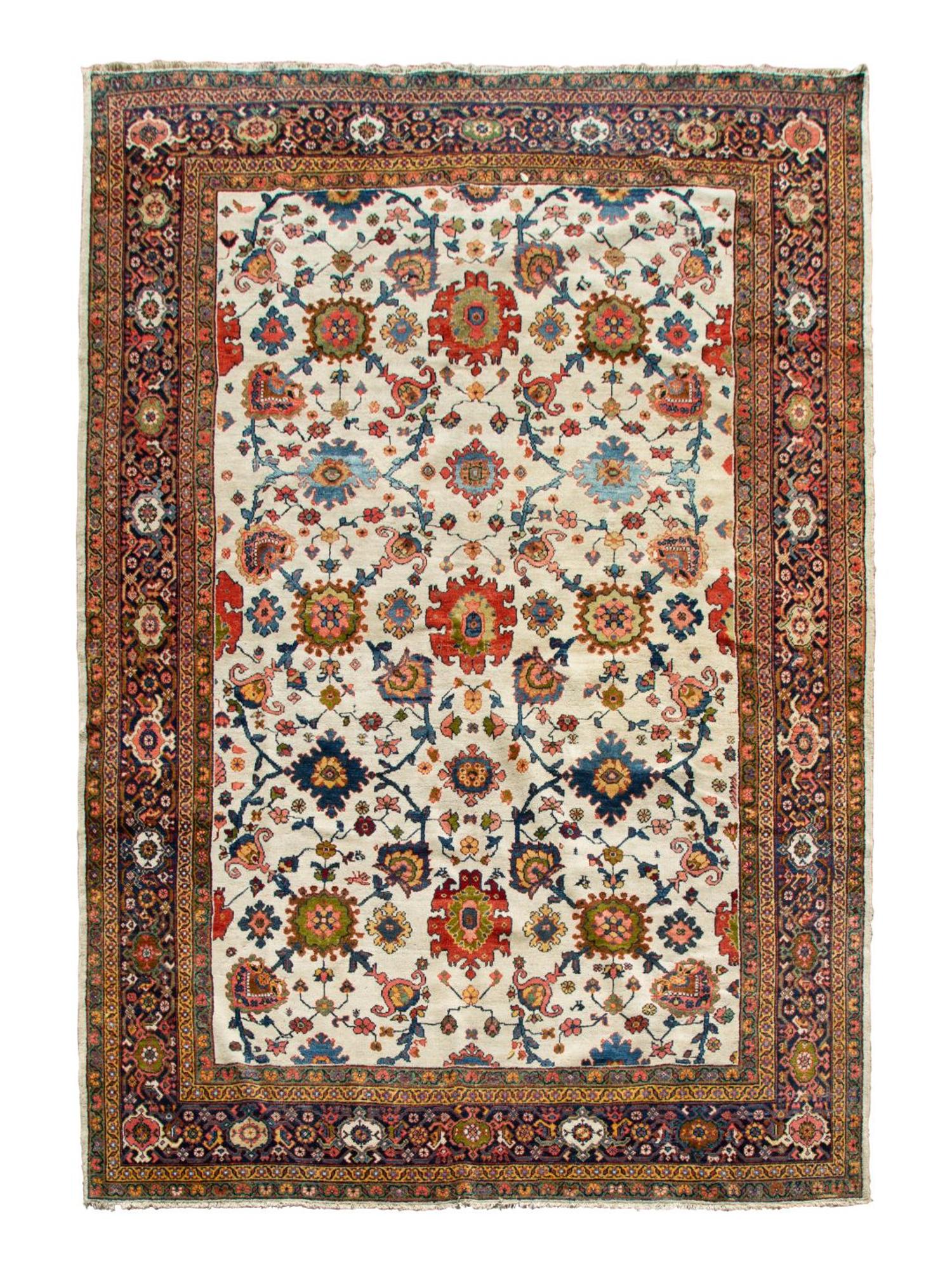 An Afshar Wool Rug — 20TH CENTURY