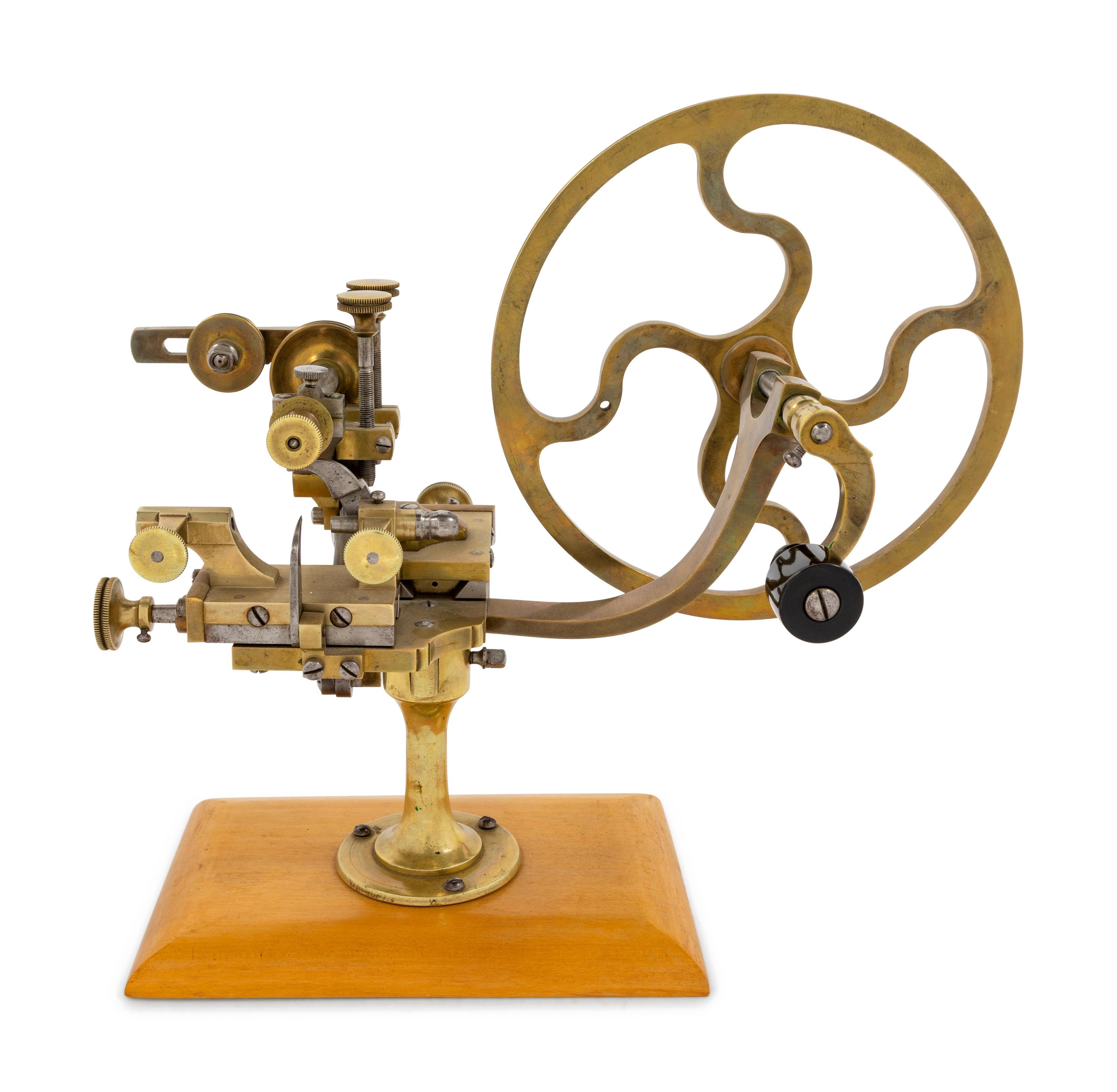 A Brass and Steel Watch Maker's Rounding Up Tool — Late 19th/Early 20th Century