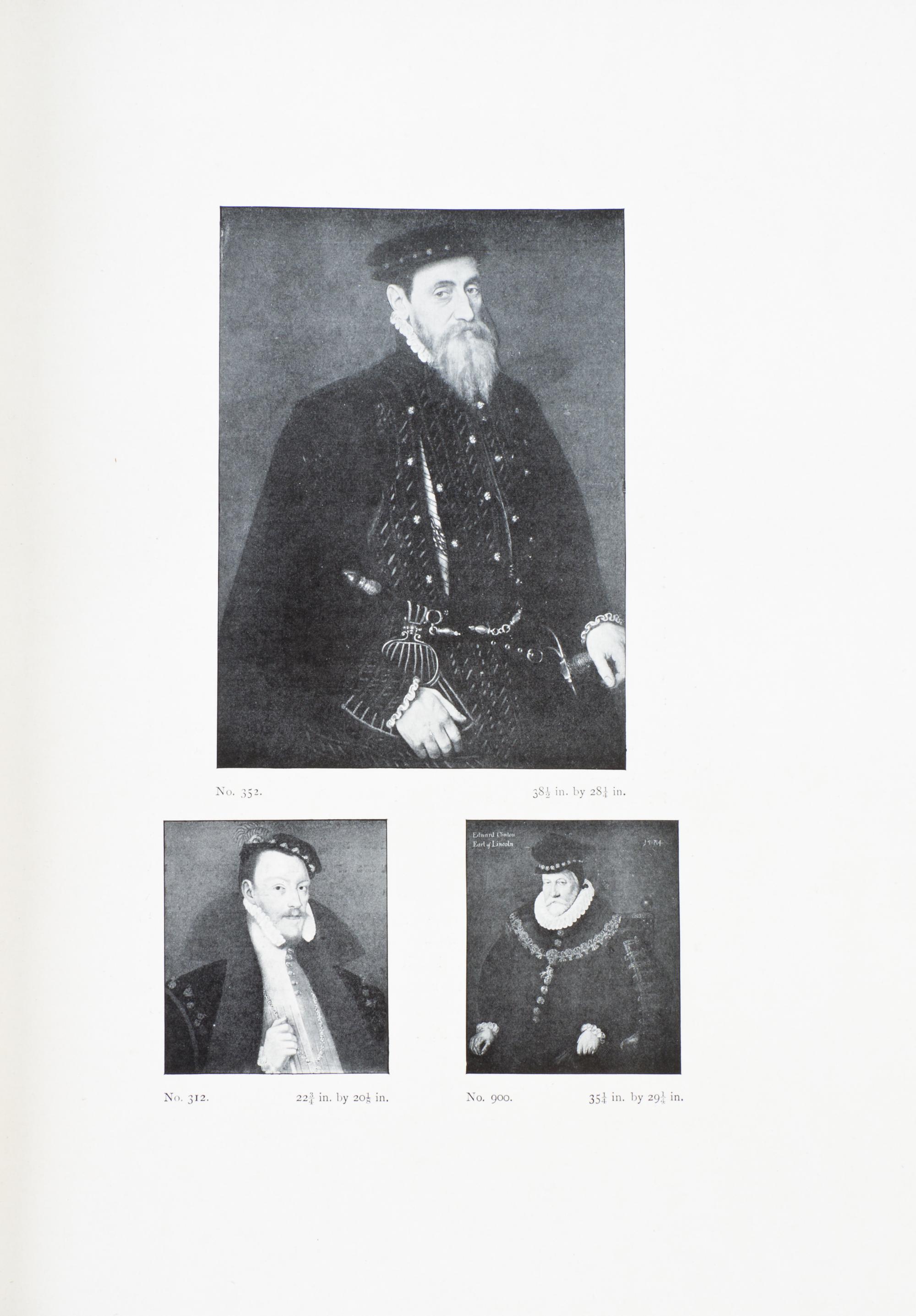 (NATIONAL PORTRAIT GALLERY) CUST, LIONEL, ed. London, 1902. 2 vols. Limited. With one other (3)