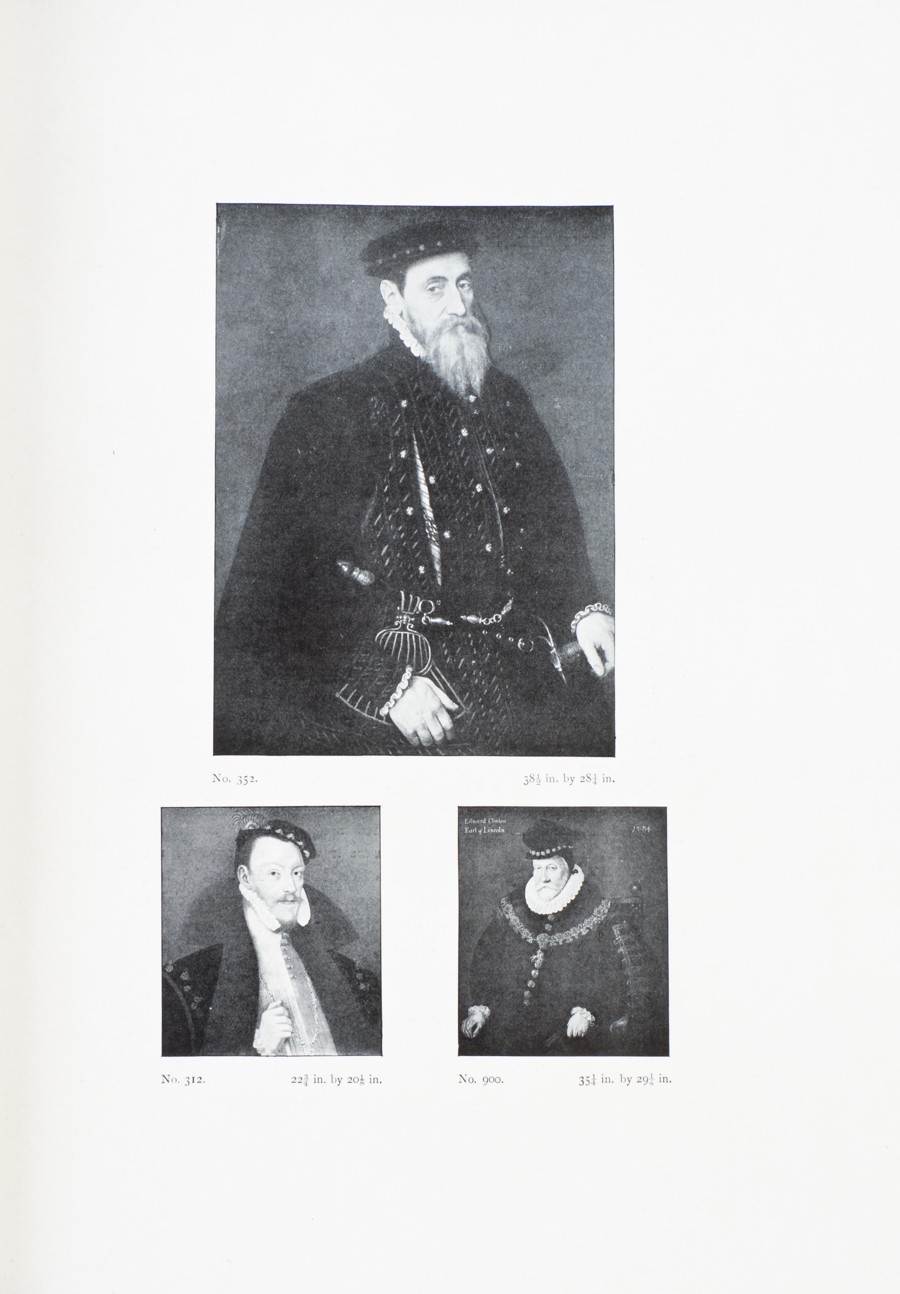 (NATIONAL PORTRAIT GALLERY) CUST, LIONEL, ed. London, 1902. 2 vols. Limited. With one other (3)