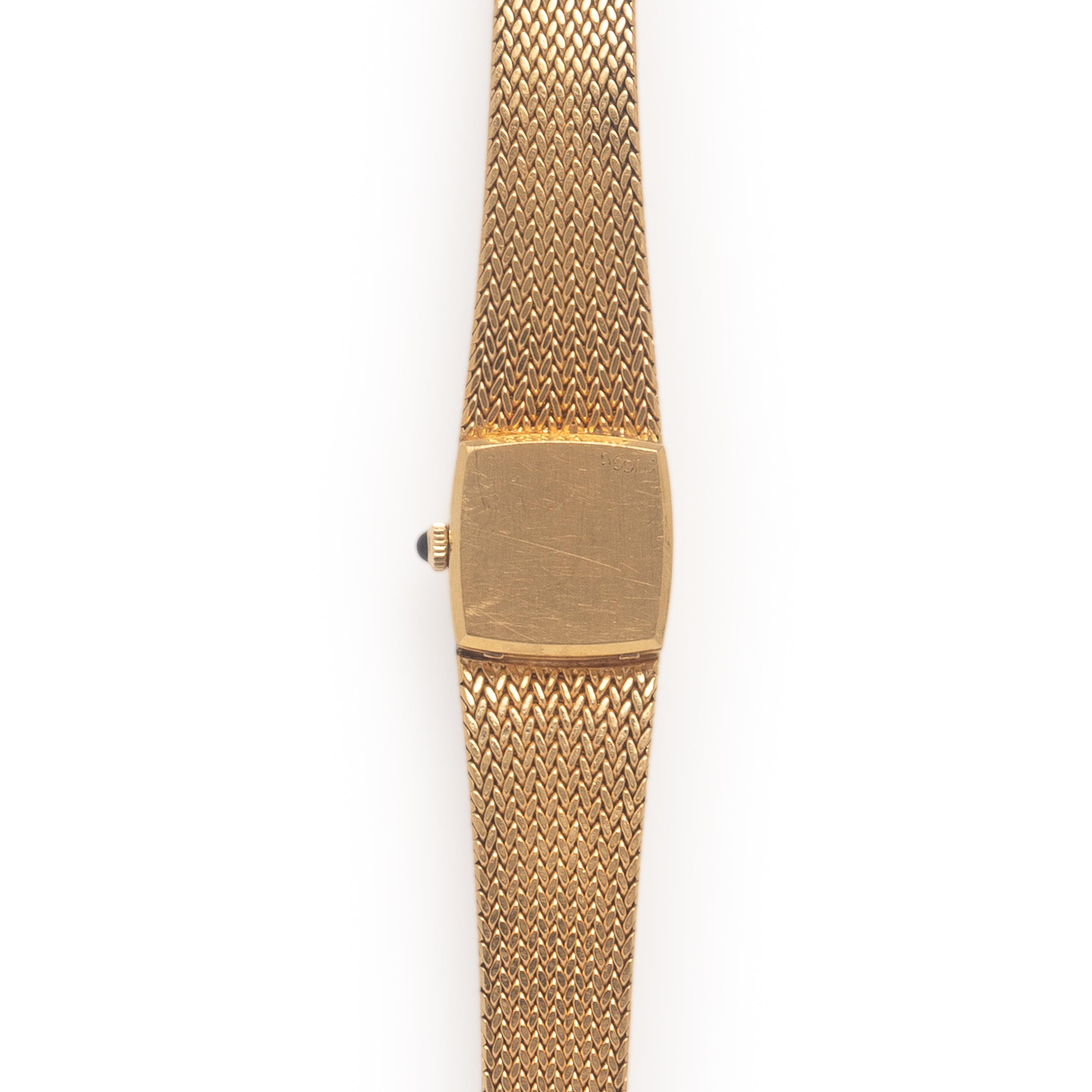 Cartier, 18K Yellow Gold Watch with Universal Geneve Movement