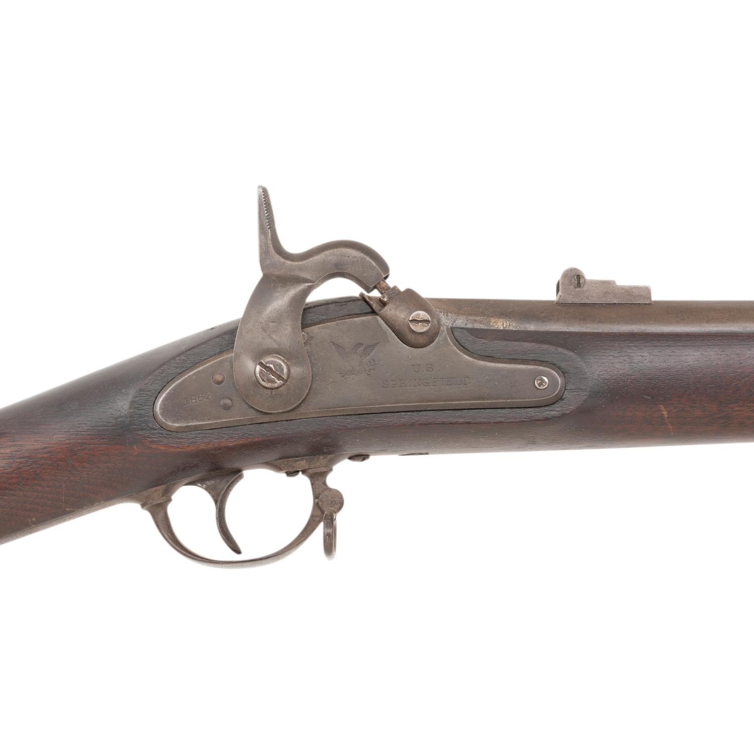 US Model 1861 Rifle Musket By Springfield Dated 1862