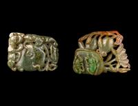 Four Chinese Jade Pandants