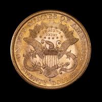 A United States 1884-S Liberty Head $20 Gold Coin
