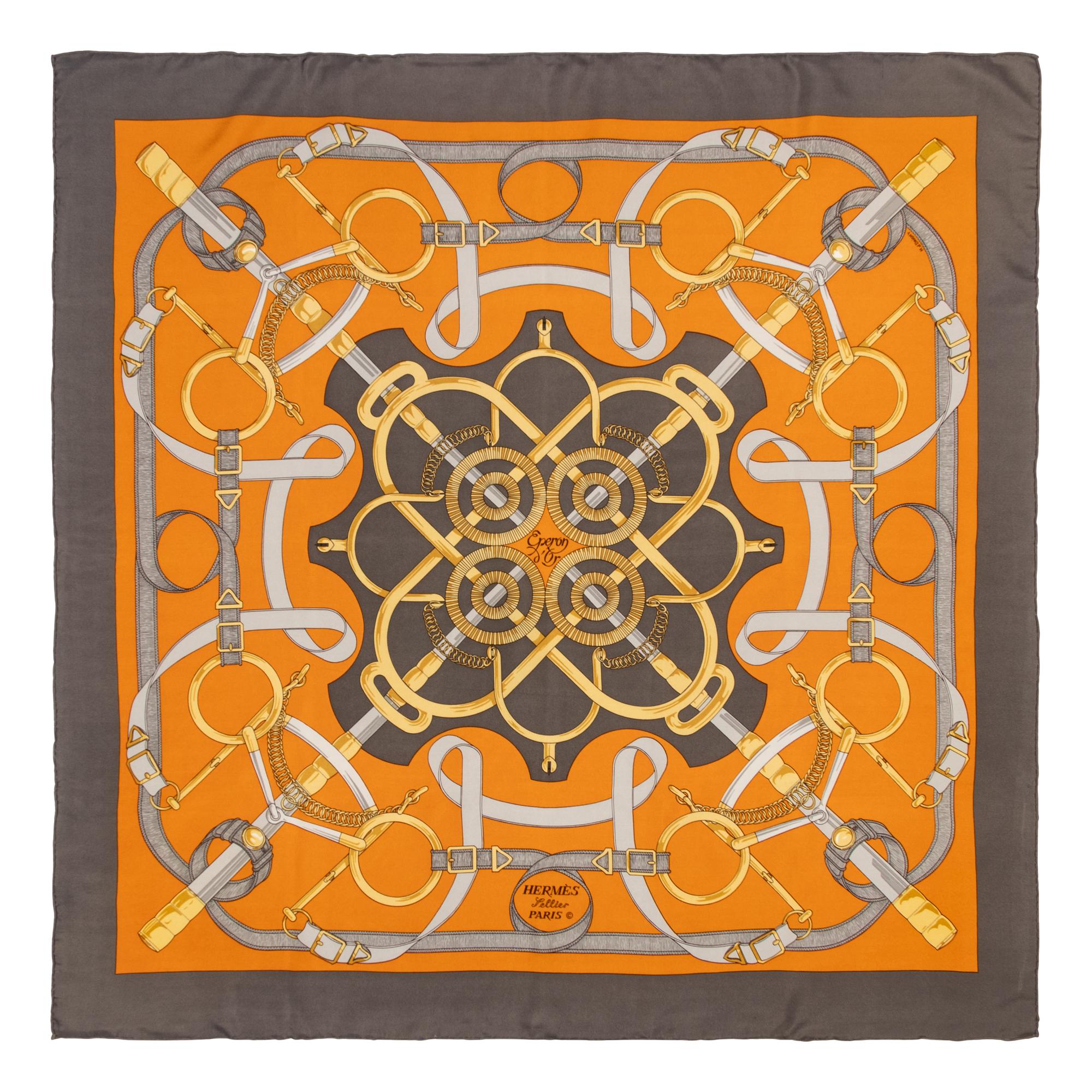 Four Hermès Scarves