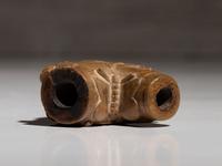 Sioux Claystone Effigy Pipe Bowl