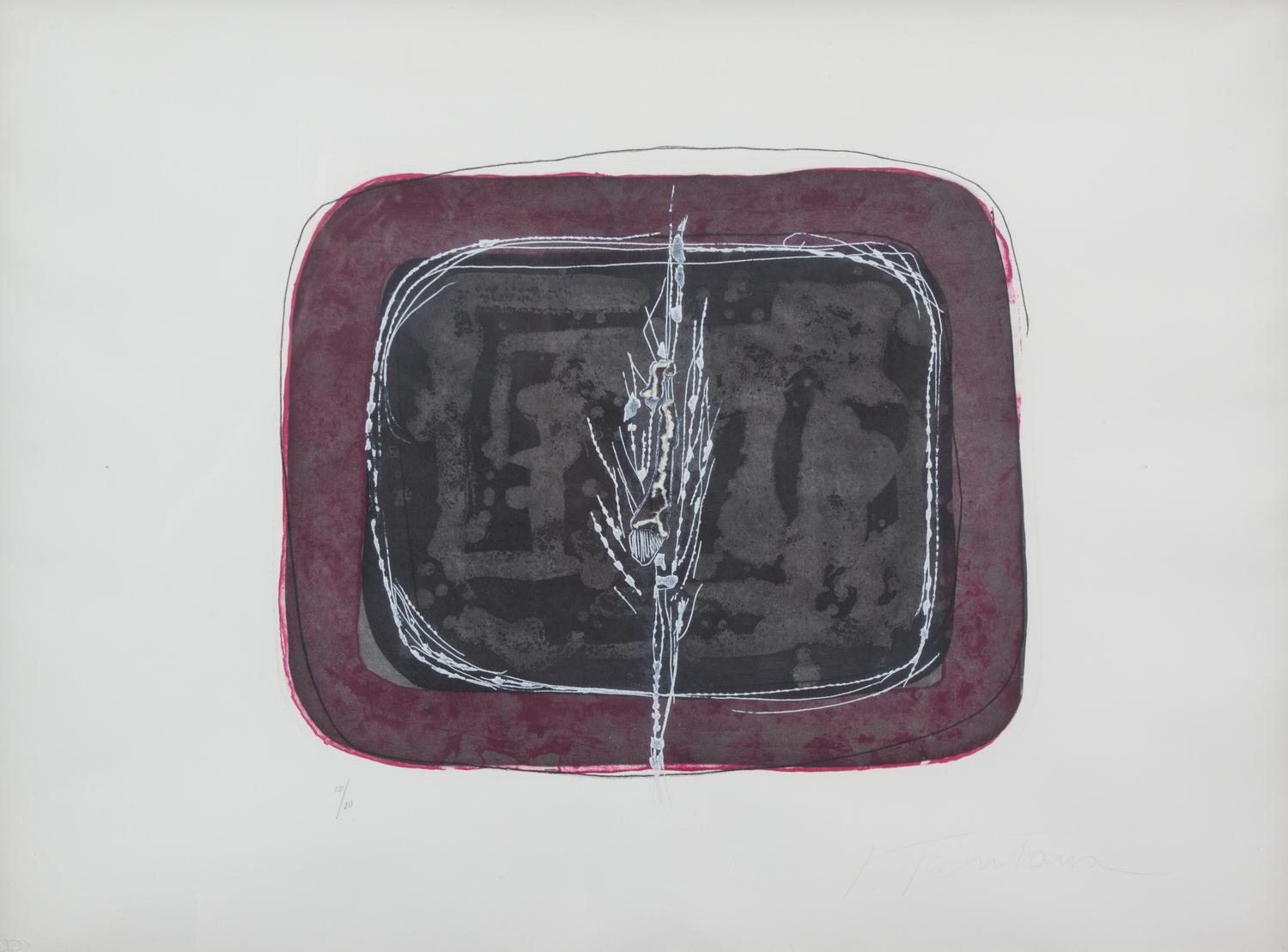 Lucio Fontana, (Argentine/Italian, 1899-1968), Concetto Spaziale, 1968