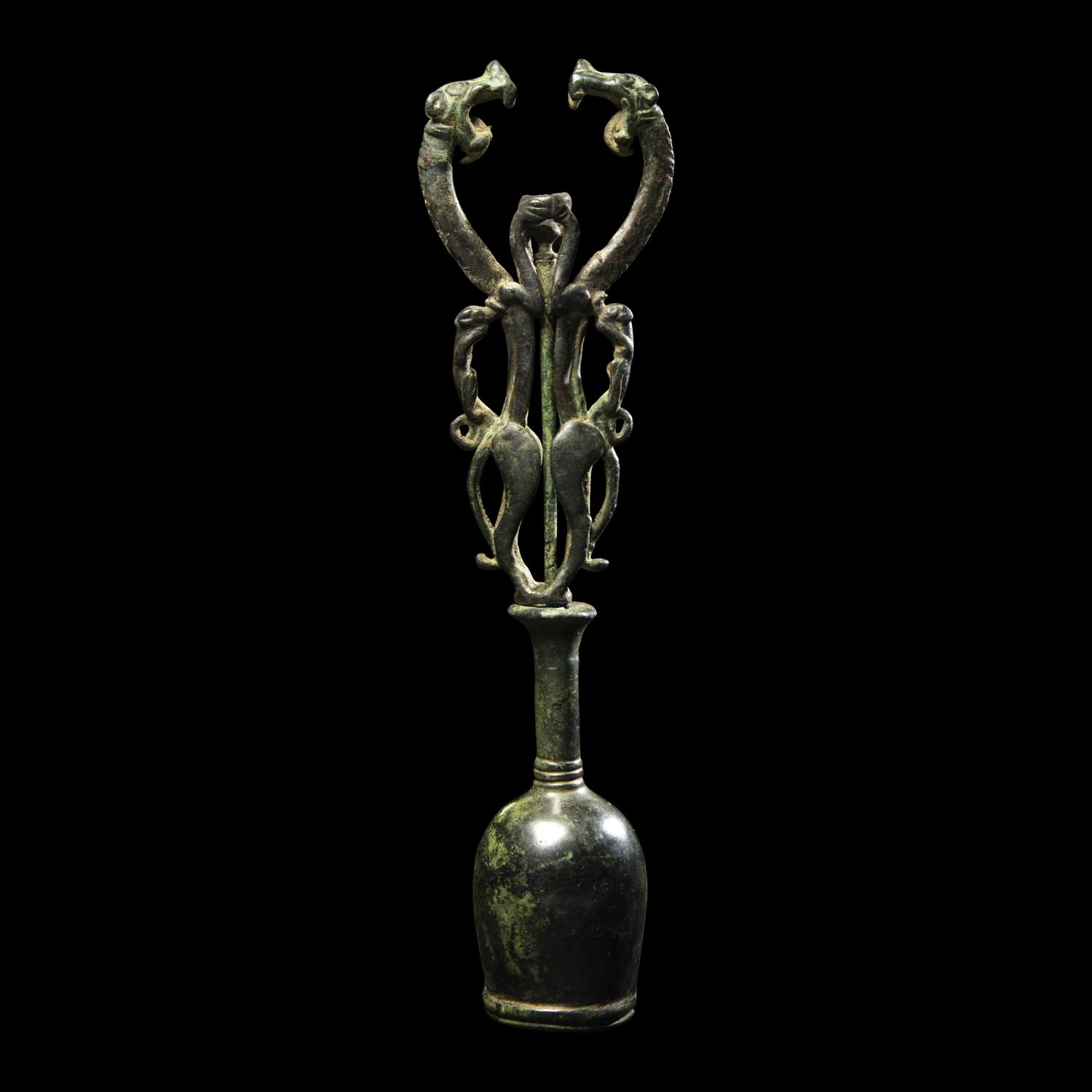 A Luristan Bronze Finial